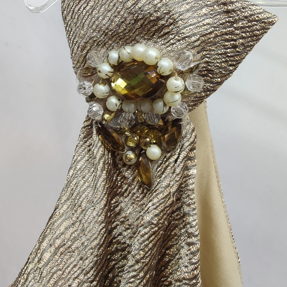 Ronni Nicole vintage one shoulder dress size 10 - Picture 3 of 5